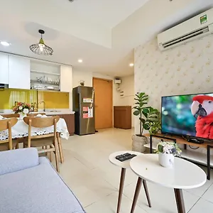 Apartment High Class 2 Bedrooms Masteri Thao Dien Apartment, Fully Furnished With Full Amenities *