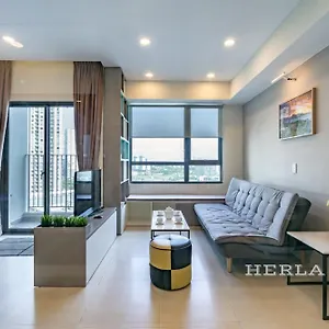 Apartment Masteri Thao Dien Luxury With Beautiful View, Fully Furnished, Near The Center *