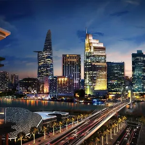The Galleria Thu Thiem - Panorama Sky View Apartment *